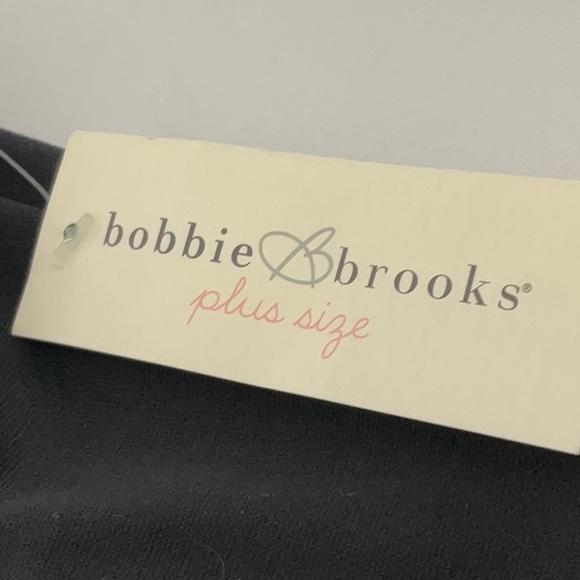 NWT Bobbie Brooks women’s plus size black/pink full zip jacket, size 1X - Picture 7 of 8